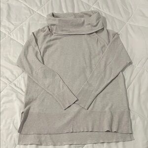 Cyrus Soft Gray Turtleneck Sweater